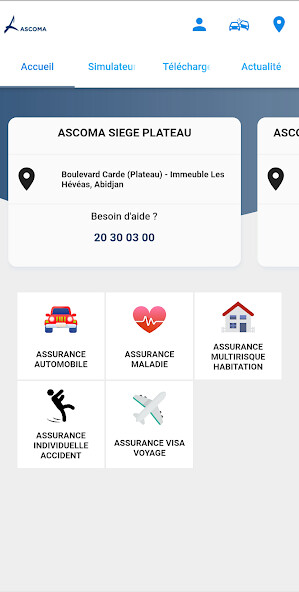 Run android online APK ASCOMA Côte dIvoire from MyAndroid or emulate ASCOMA Côte dIvoire using MyAndroid