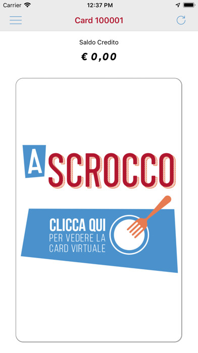 Emulate iPhone app A SCROCCO APP using MyAndroid