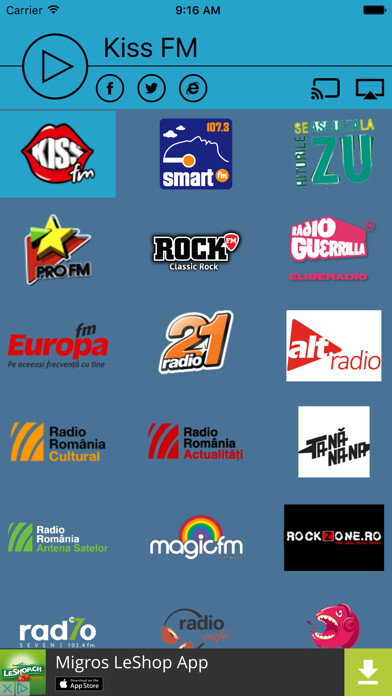 Emulate iPhone app asculta.fm using MyAndroid Emulate iPhone app asculta.fm using MyAndroid