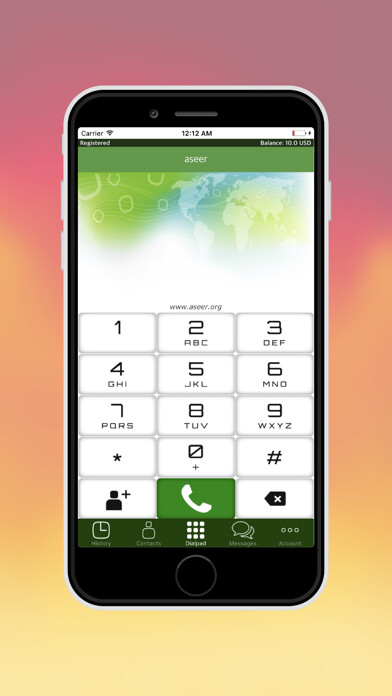 Emulate iPhone app Aseer using MyAndroid
