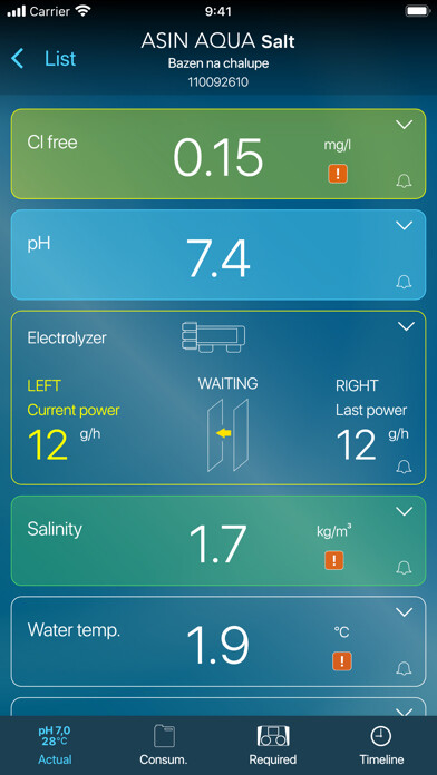 Emulate iPhone app Aseko Pool LIVE using MyAndroid