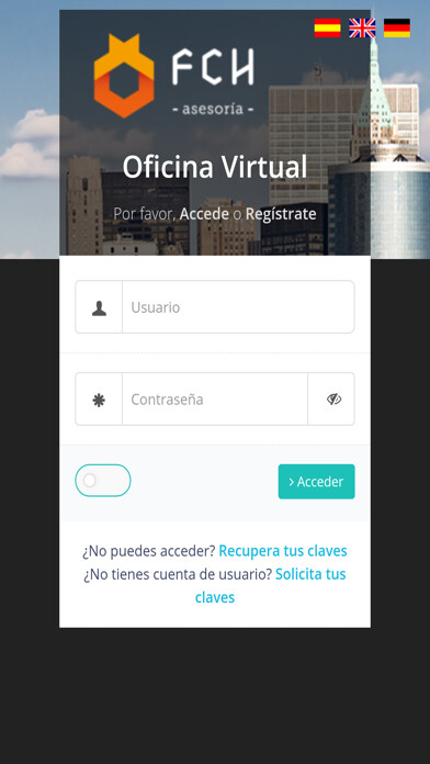 Emulate iPhone app Asesoria FCH OV using MyAndroid Emulate iPhone app Asesoria FCH OV using MyAndroid