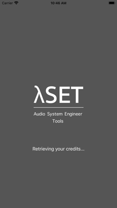 Emulate iPhone app ASET - Sound Calculator using MyAndroid