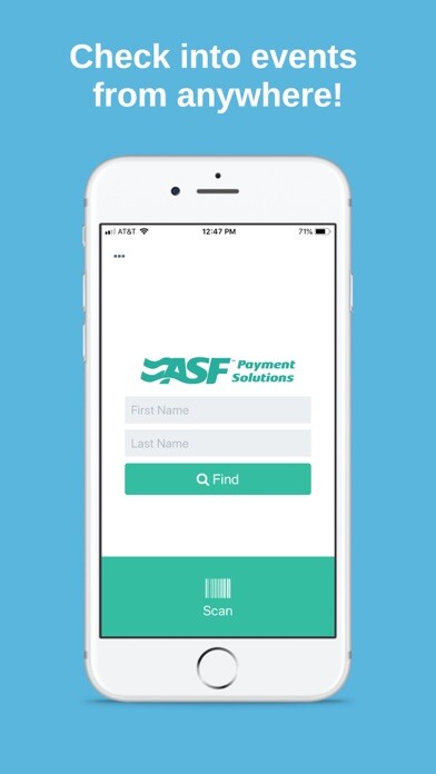 Emulate iPhone app ASF Self Check-In using MyAndroid