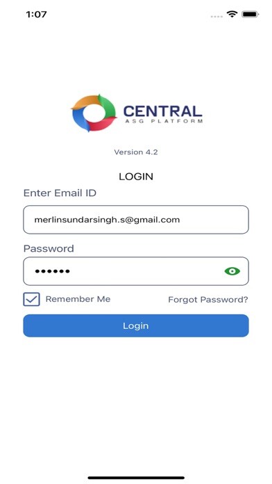 Emulate iPhone app ASG Central using MyAndroid Emulate iPhone app ASG Central using MyAndroid