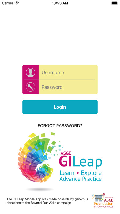 Emulate iPhone app ASGE GI Leap using MyAndroid Emulate iPhone app ASGE GI Leap using MyAndroid