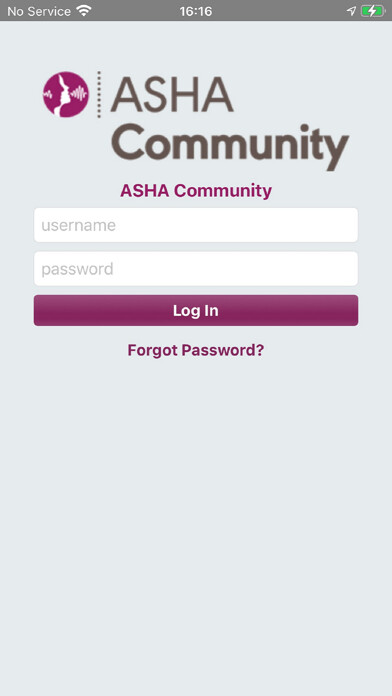 Emulate iPhone app ASHA Community using MyAndroid