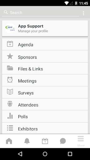 Run android online APK ASHE Events from MyAndroid or emulate ASHE Events using MyAndroid