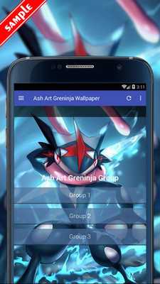 Emulate Android APK Ash Greninja Poke Wallpaper Art