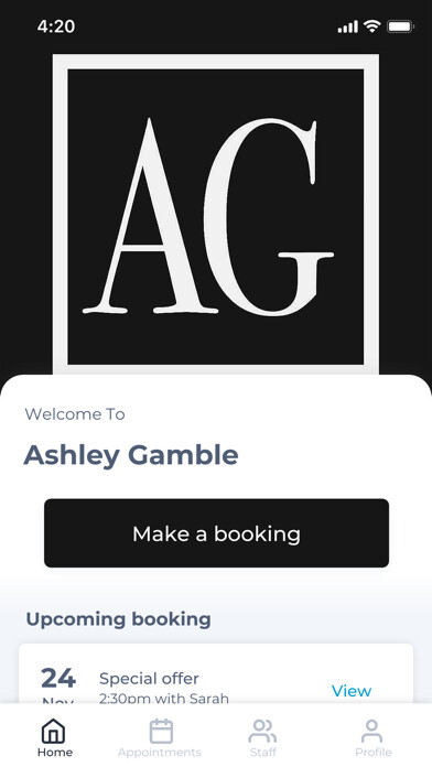 Emulate iPhone app Ashley Gamble using MyAndroid Emulate iPhone app Ashley Gamble using MyAndroid