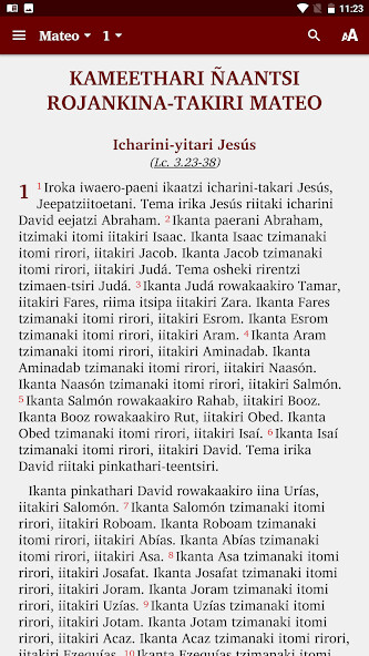 Run android online APK Ashéninka South Ucayali Bible from MyAndroid or emulate Ashéninka South Ucayali Bible using MyAndroid Run android online APK Ashéninka South Ucayali Bible from MyAndroid or emulate Ashéninka South Ucayali Bible using MyAndroid