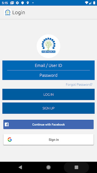 Run android online APK ASHOKA-OnLine from MyAndroid or emulate ASHOKA-OnLine using MyAndroid