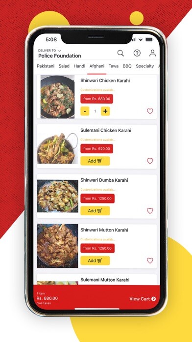 Emulate iPhone app Ashpaz Khana using MyAndroid Emulate iPhone app Ashpaz Khana using MyAndroid
