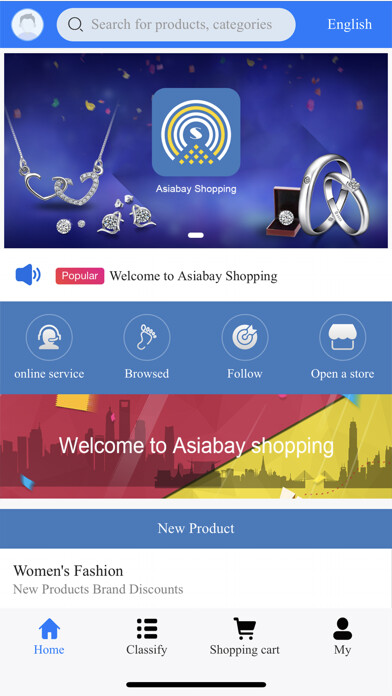 Emulate iPhone app Asiabay Shopping using MyAndroid Emulate iPhone app Asiabay Shopping using MyAndroid