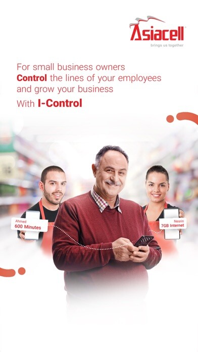 Emulate iPhone app Asiacell Business using MyAndroid