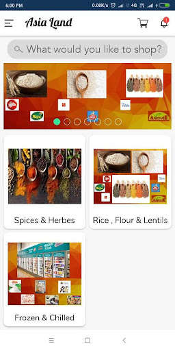 Run android online APK Asialand - Online Grocery Shop from MyAndroid or emulate Asialand - Online Grocery Shop using MyAndroid