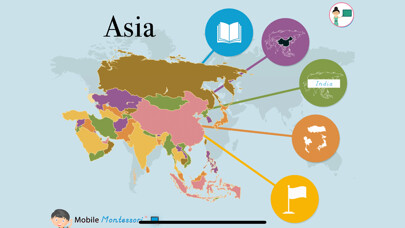 Emulate iPhone app Asia - Montessori Geography using MyAndroid Emulate iPhone app Asia - Montessori Geography using MyAndroid