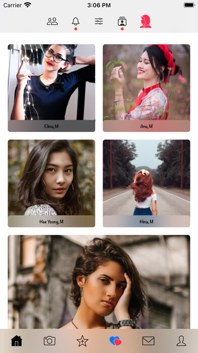 Emulate iPhone app Asian Dating App: Hey! Sathi using MyAndroid