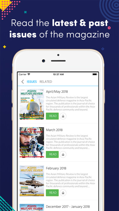 Emulate iPhone app Asian Military Review using MyAndroid Emulate iPhone app Asian Military Review using MyAndroid