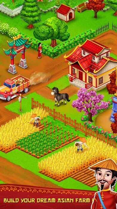 Emulate iPhone app Asian Town Farmer-Offline Farm using MyAndroid Emulate iPhone app Asian Town Farmer-Offline Farm using MyAndroid