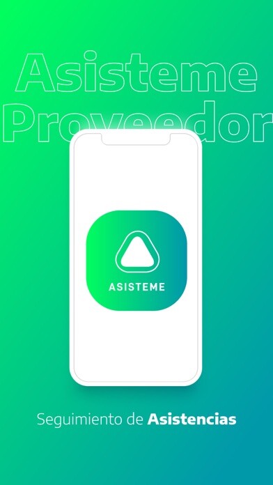 Emulate iPhone app Asisteme Proveedor using MyAndroid