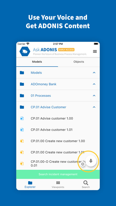 Emulate iPhone app Ask ADONIS (Early Access) using MyAndroid Emulate iPhone app Ask ADONIS (Early Access) using MyAndroid
