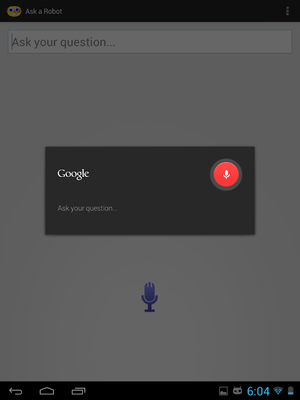 Emulate Android APK Ask a Robot