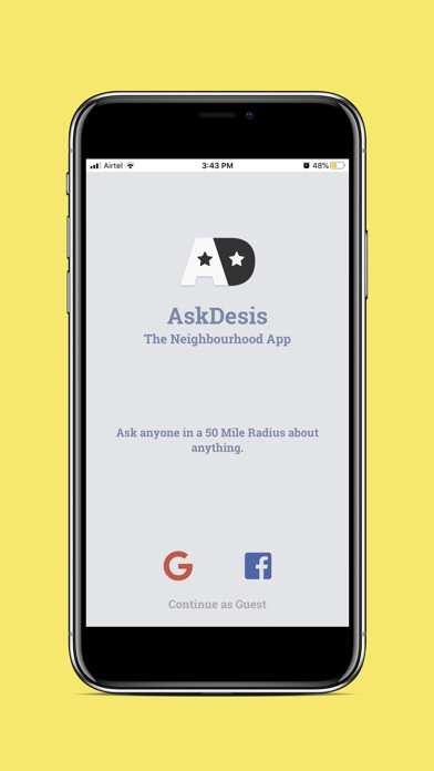 Emulate iPhone app AskDesis using MyAndroid Emulate iPhone app AskDesis using MyAndroid