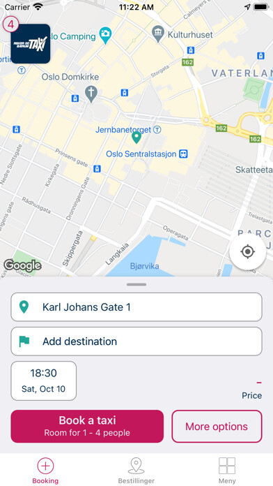 Emulate iPhone app Asker og Bærum Taxi using MyAndroid Emulate iPhone app Asker og Bærum Taxi using MyAndroid