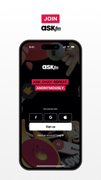 Emulate iPhone app ASKfm: Ask Questions & Answer using MyAndroid