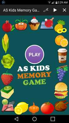 Emulate Android APK AS Kids Memory Game Emulate Android APK AS Kids Memory Game