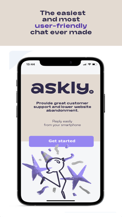 Emulate iPhone app Askly Chat using MyAndroid