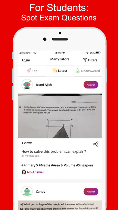 Emulate iPhone app Ask ManyTutors using MyAndroid Emulate iPhone app Ask ManyTutors using MyAndroid