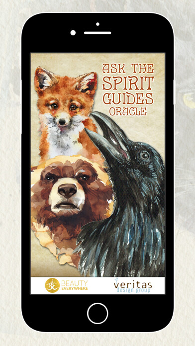 Emulate iPhone app Ask the Spirit Guides Oracle using MyAndroid