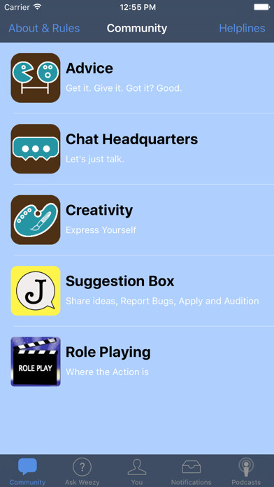 Emulate iPhone app Ask Weezy: And Each Other using MyAndroid Emulate iPhone app Ask Weezy: And Each Other using MyAndroid