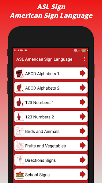 Emulate iPhone app ASL American Sign Language using MyAndroid Emulate iPhone app ASL American Sign Language using MyAndroid