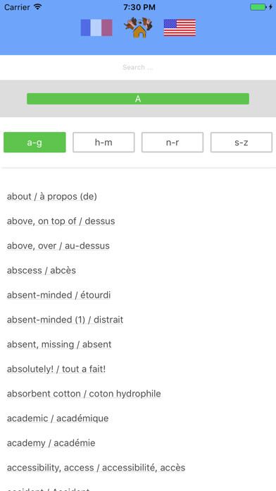 Emulate iPhone app ASL - LSF using MyAndroid