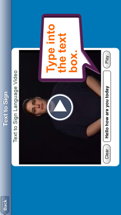 Emulate iPhone app ASL Translator using MyAndroid Emulate iPhone app ASL Translator using MyAndroid
