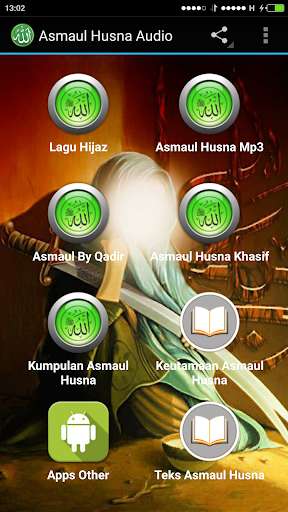 Run android online APK Asmaul Husna, Arti, Makna dan Audio from MyAndroid or emulate Asmaul Husna, Arti, Makna dan Audio using MyAndroid Run android online APK Asmaul Husna, Arti, Makna dan Audio from MyAndroid or emulate Asmaul Husna, Arti, Makna dan Audio using MyAndroid