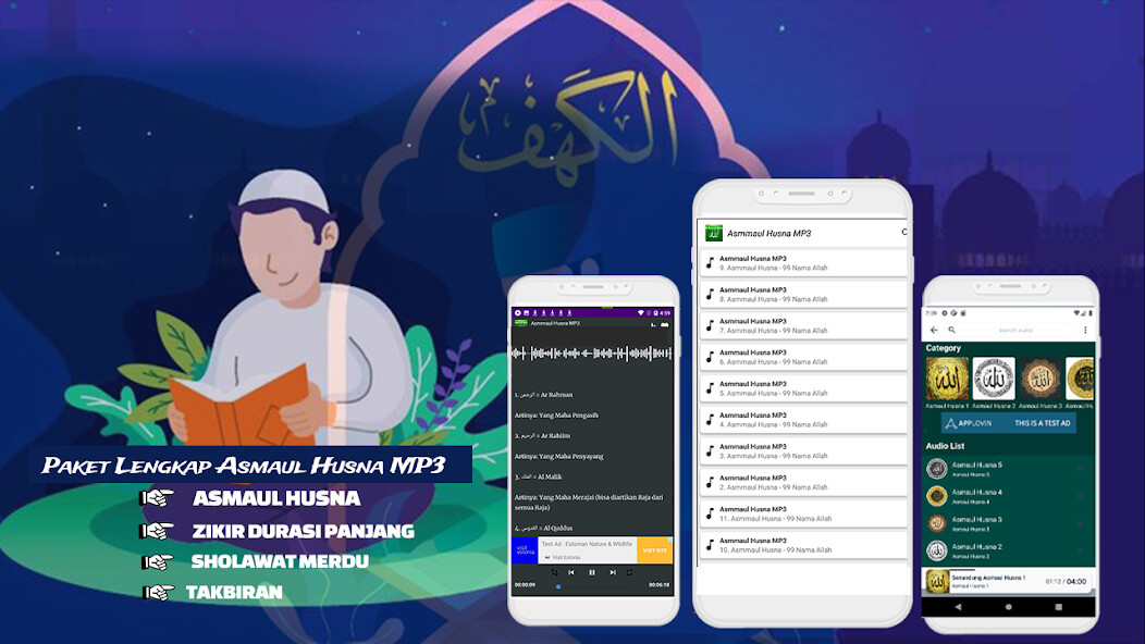 Run android online APK Asmaul Husna MP3 from MyAndroid or emulate Asmaul Husna MP3 using MyAndroid Run android online APK Asmaul Husna MP3 from MyAndroid or emulate Asmaul Husna MP3 using MyAndroid