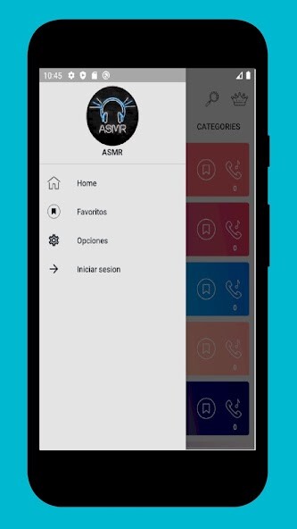 Run android online APK ASMR Gratis-Sonidos Satisfactorios from MyAndroid or emulate ASMR Gratis-Sonidos Satisfactorios using MyAndroid