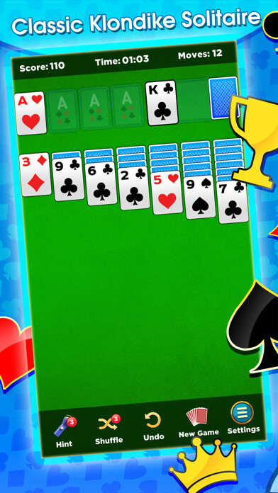 Emulate iPhone app ASMR Solitaire using MyAndroid