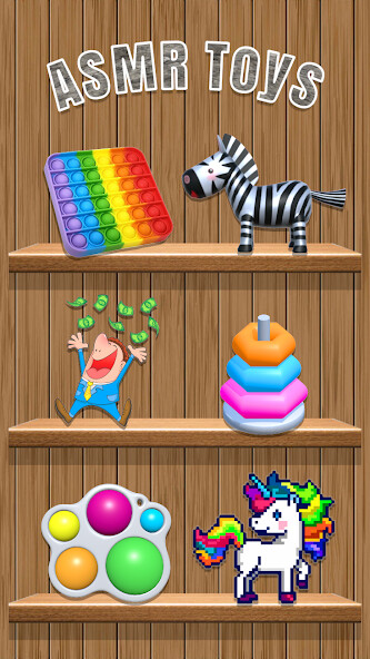 Run android online APK ASMR Toys 3D - Pop It Fidget from MyAndroid or emulate ASMR Toys 3D - Pop It Fidget using MyAndroid