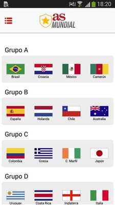 Emulate Android APK AS Mundial 2014