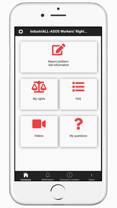 Emulate iPhone app ASOS-IndustriALL ??çi Haklar? using MyAndroid Emulate iPhone app ASOS-IndustriALL ??çi Haklar? using MyAndroid