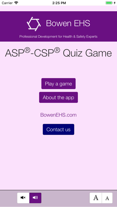Emulate iPhone app ASP-CSP Quiz Game using MyAndroid Emulate iPhone app ASP-CSP Quiz Game using MyAndroid