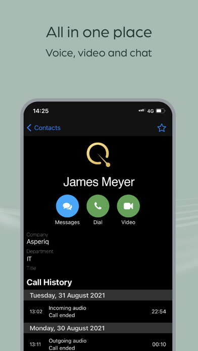 Emulate iPhone app Asperiq IQ Connect using MyAndroid