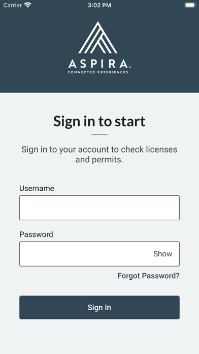 Emulate iPhone app Aspira Law Enforcement using MyAndroid