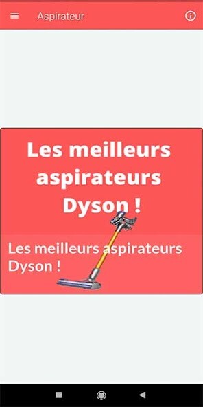Run android online APK Aspirateur Dyson from MyAndroid or emulate Aspirateur Dyson using MyAndroid Run android online APK Aspirateur Dyson from MyAndroid or emulate Aspirateur Dyson using MyAndroid
