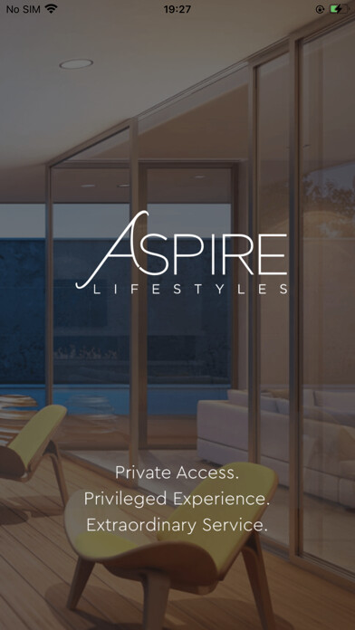 Emulate iPhone app Aspire Lifestyles Concierge using MyAndroid